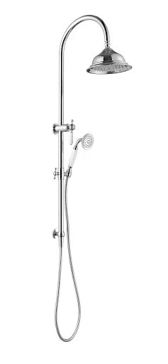 Modern National - Bordeaux Twin Shower System Chrome