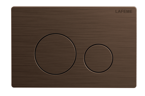 Lafeme AutoLux flush plate in Brushed Bronze finish