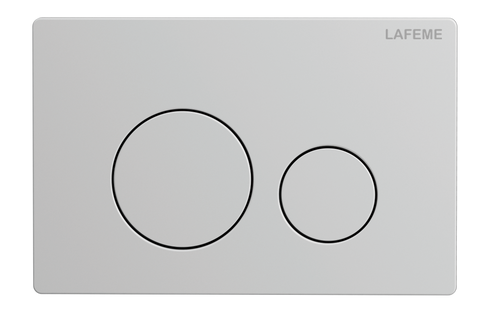 Lafeme AutoLux flush plate in Brushed Nickel finish