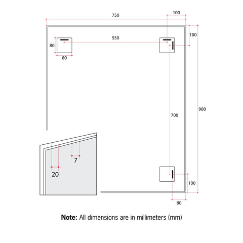 Carson Rectangle Mirror