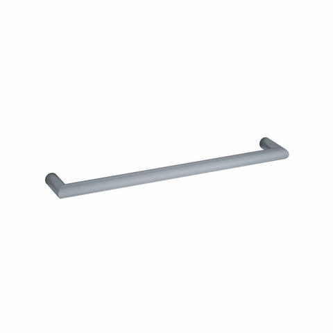 Thermogroup - 12V Round Single Bar Heated Towel Rail W632xH32xD100mm