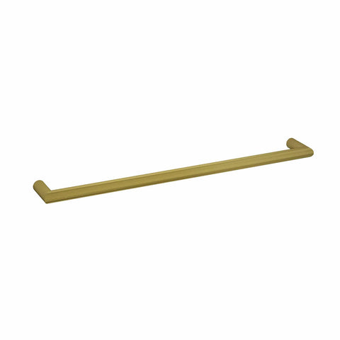 Thermogroup - 12V Round Single Bar Heated Towel Rail W832xH32xD100mm