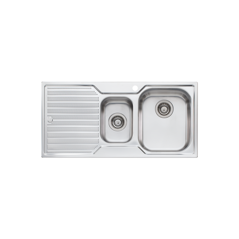 Oliveri - Diaz 1 & 1/2 Bowl Sink With Drainer