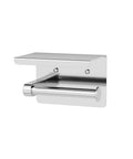 Linkware ER105CP - Elle Elite Toilet Roll Holder With Shelf - 2 Magpies