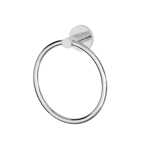 Linkware ER109CP - Elle Elite Towel Ring - 2 Magpies