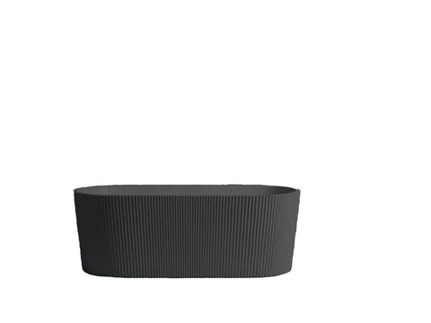 Lukka Bathware - Agena Fluted Acrylic Free-Standing Bath