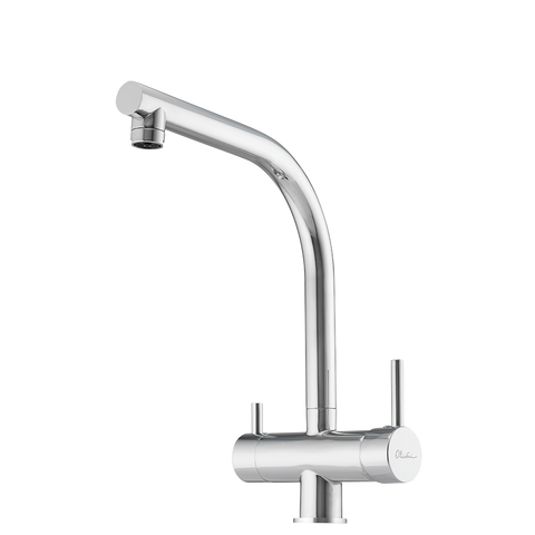 Oliveri - Essentials square goose neck 3 way filter tap