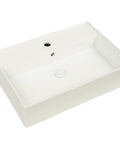 Forma 60 – Wall Hung Ceramic Basin with Overflow claya bathware

