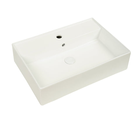 Forma 60 – Wall Hung Ceramic Basin with Overflow claya bathware
