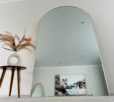 Ebony & Flo - Monique Oversized Arched Leaner Mirror 200CM x 120CM