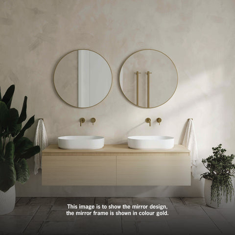 Georgia Round Mirror