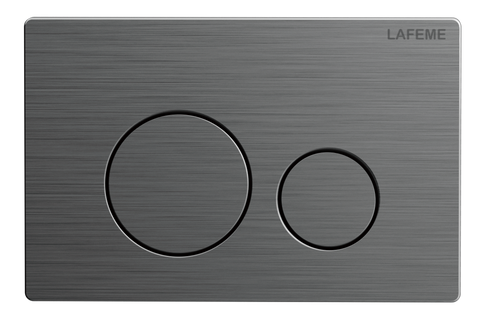 Lafeme AutoLux flush plate in Gun Metal finish