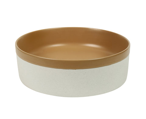 Claya - Colour Plus 37 Matte Brown Two-Tone Round Basin