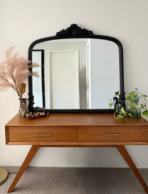 Chateaux - Antique Mirror Gold/Black 116cm x 101cm