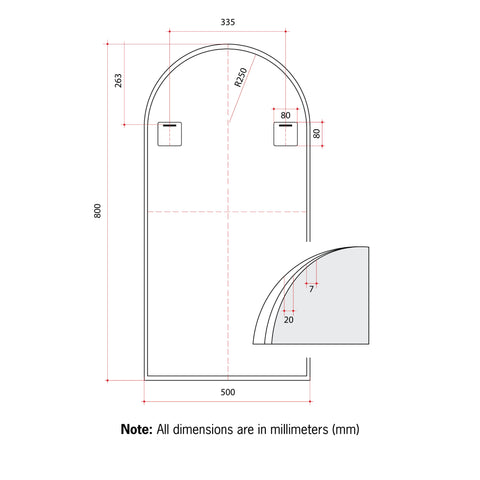 Juno Arch Mirror