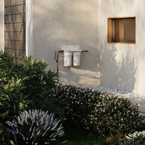 Oliveri HiFlow Twin 10-inch Whole of House system installed