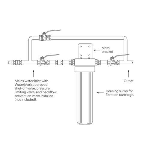 K-T-WH20S installation diagram