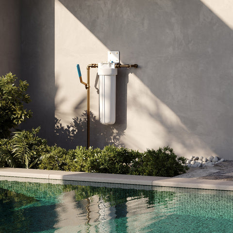 Oliveri HiFlow Single 20-inch Whole of House system installed