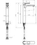 Modern National -Modern National - Kiama High Rise Basin Mixer