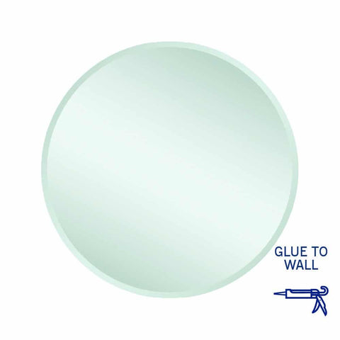 Kent 18mm Bevel Round Mirror