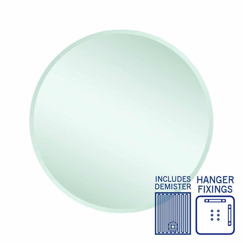 Kent 18mm Bevel Round Mirror