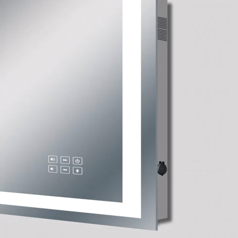 Aqua Perla - Bluetooth LED Mirror 1200x800mm