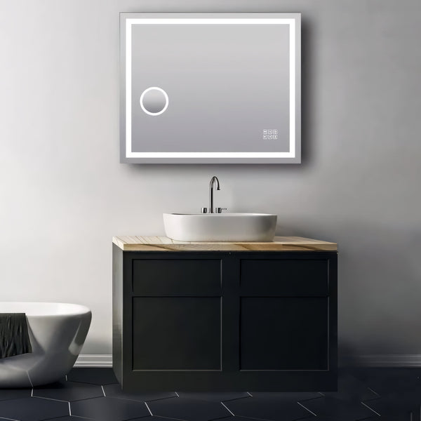 Aqua Perla - Bluetooth LED Mirror 900x750mm