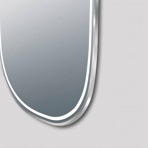 Aqua Perla - Framed LED Dressing Mirror 1200x650mm