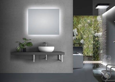Aqua Perla - LED Mirror - Horizontal or vertical mount 900x750mm
