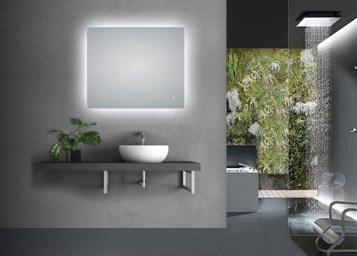Aqua Perla - LED Mirror - Horizontal or vertical mount 900x750mm