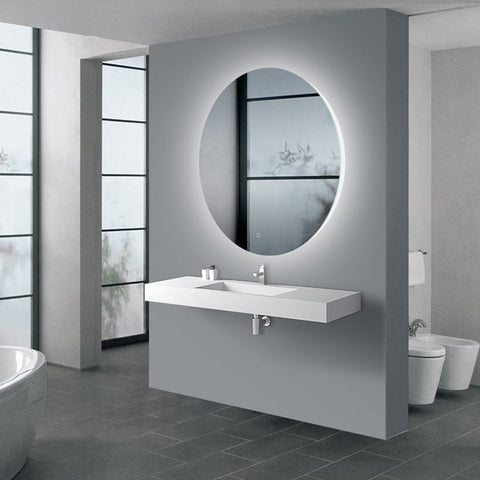 Aqua Perla - LED Mirror - Back Lit 900mm
