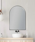 Gunmetal Framed LED Mirror 600x900mm