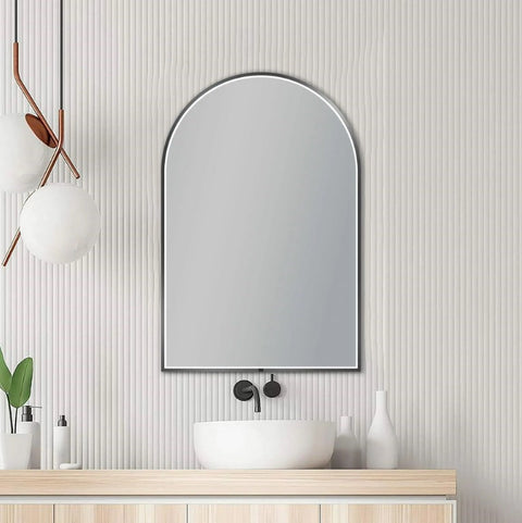 Gunmetal Framed LED Mirror 600x900mm