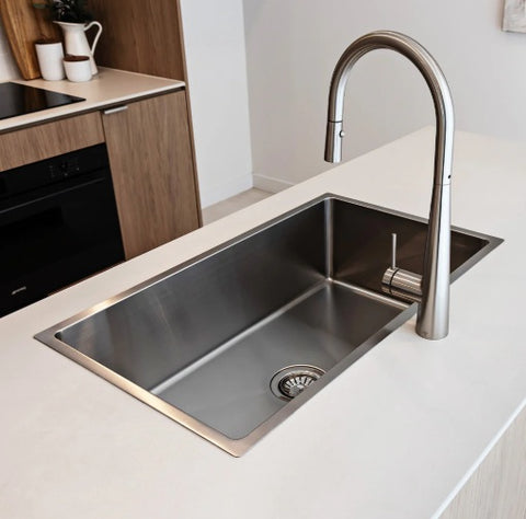 Poseidon - Stainless Steel Kitchen / Laundry Sink 810mm in 4 Finishes