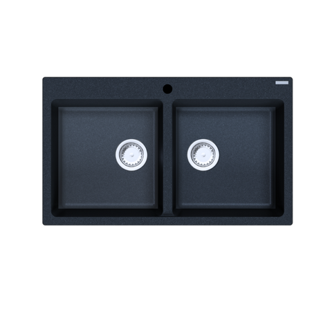 Modern National - Cremona Double Bowl Granite Sink