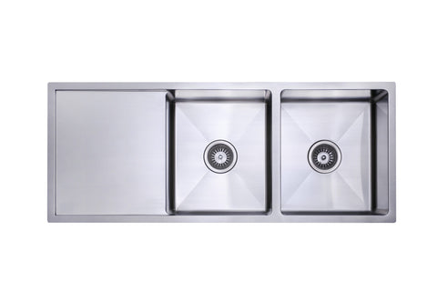 Modern National - Double Bowl Sink Stainless Steel