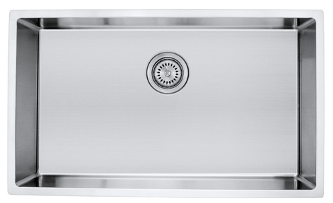 Modern National - Large Single Bowl Sink 66L in 4 Finishes