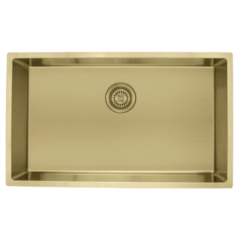 Modern National - Large Single Bowl Sink 66L in 4 Finishes
