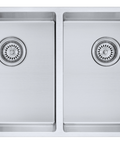 Modern National M-S213B  - Double Bowl Sink 75L in 4 Finishes