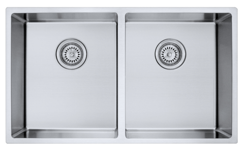 Modern National M-S213B  - Double Bowl Sink 75L in 4 Finishes