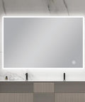 Carysil Sharpe Edged 3 Color Lighting Front Lit LED Mirror 1200*800mm