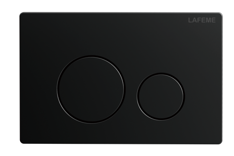Lafeme AutoLux flush plate in Matte Black finish
