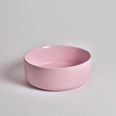 Claya - Mini-30-MP Round Basin, Matte Pink