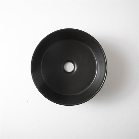 Claya - Mini-30-MB Round Basin, Matte Black