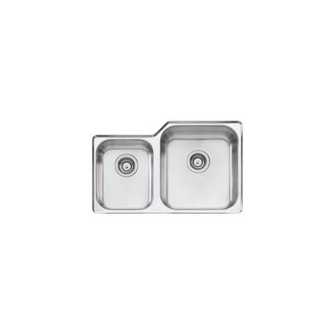 Oliveri - Nu-Petite 1 & 3/4 Bowl Undermount Sink