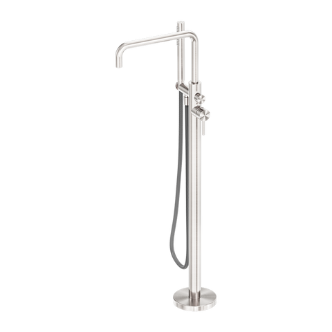 Nero - Zen Ss316l Freestanding Bath Mixer With Outdoor Shower Hose