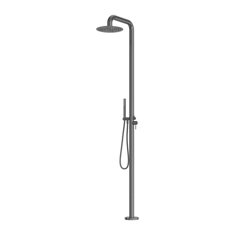 Nero - Zen Ss316l Outdoor Freestanding Shower Column