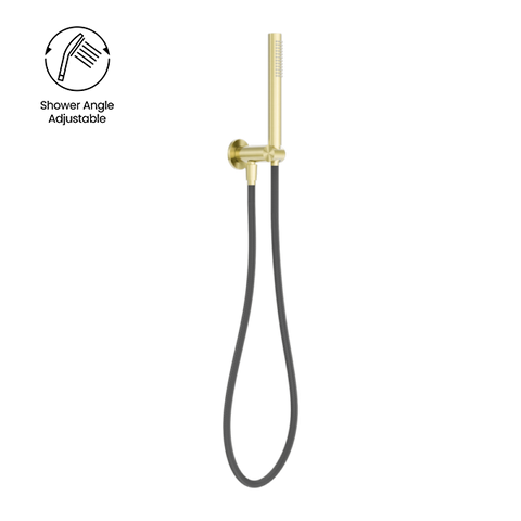 Nero - Zen Ss316l Shower On Bracket With Outdoor Shower Hose