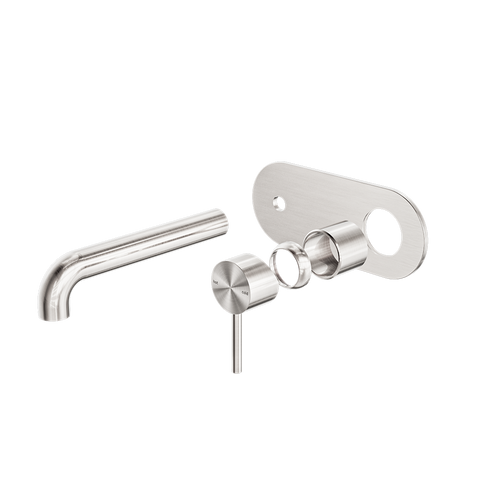 Nero - Zen Ss316l Wall Basin/Bath Mixer 185/230mm Spout Trim Kits Only