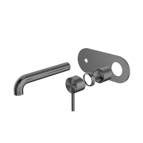 Nero - Zen Ss316l Wall Basin/Bath Mixer 185/230mm Spout Trim Kits Only